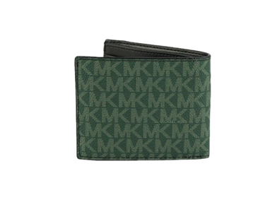 Gifting Slim Signature Bifold with Key Fob Box Set (Green/Marigold)